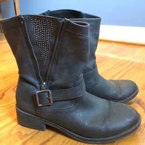 PRICE DROP Style & Co black leather mid-calf boots